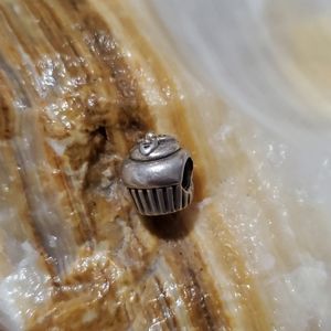 Pandora two tone cupcake